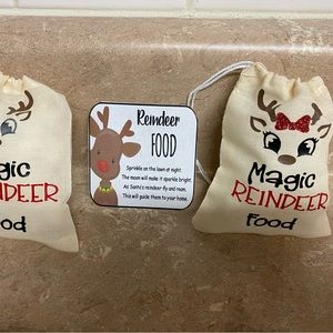 Reindeer food Each bag sold separately